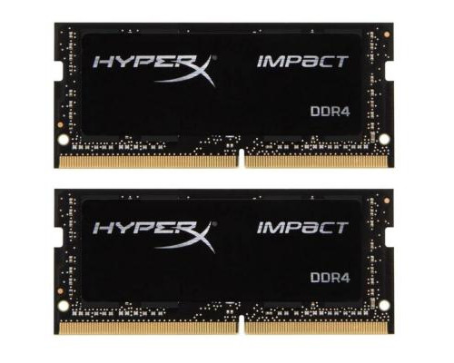 Модуль памяти для ноутбука SoDIMM DDR4 64GB (2x32GB) 2400 MHz HyperX Impact Kingston (HX424S15IBK2/64)
