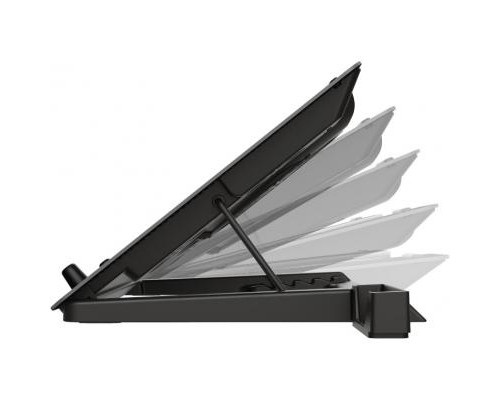 Подставка для ноутбука Trust GXT 1125 Quno (17.3") Blue LED Black (23581_TRUST)