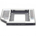 Фрейм-переходник Gembird 2.5" HDD/SSD to laptop slim 5.25'' bay (MF-95-01)