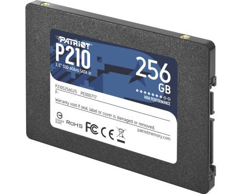 Накопитель SSD 2.5" 256GB Patriot (P210S256G25)