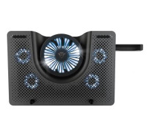 Подставка для ноутбука Trust GXT 1125 Quno (17.3") Blue LED Black (23581_TRUST)