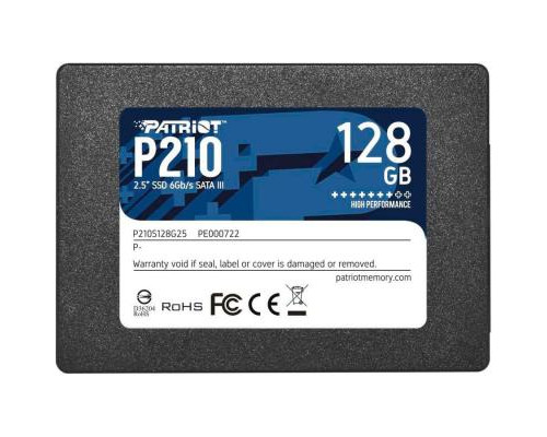Накопитель SSD 2.5" 128GB Patriot (P210S128G25)