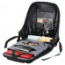 Рюкзак для ноутбука CANYON 15.6" BP-9 Anti-theft backpack, Black Anti-theft backpack (CNS-CBP5BB9)