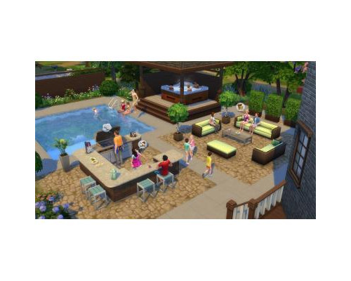 Игра PC The Sims 4: Внутренний дворик. Дополнение (sims4-vn-dvor)