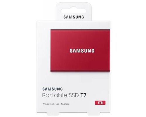 Накопитель SSD USB 3.2 1TB T7 Samsung (MU-PC1T0R/WW)