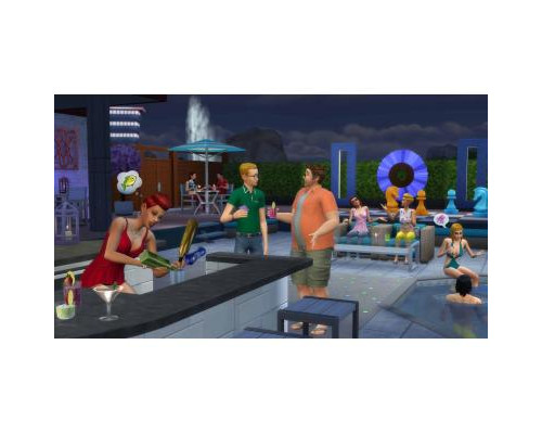 Игра PC The Sims 4: Внутренний дворик. Дополнение (sims4-vn-dvor)