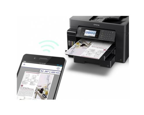 Многофункциональное устройство Epson L15160 Фабрика печати c WI-FI (C11CH71404)