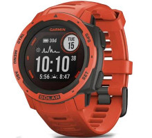 Смарт-часы Garmin Instinct Solar, Flame Red (010-02293-20)