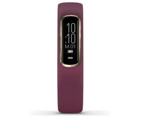 Фитнес браслет Garmin vivosmart 4, Merlot/Rose Gold, S/M (010-01995-21)