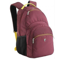 Рюкзак для ноутбука SUMDEX 16" PON-391 burgundy-yellow (PON-391OR)
