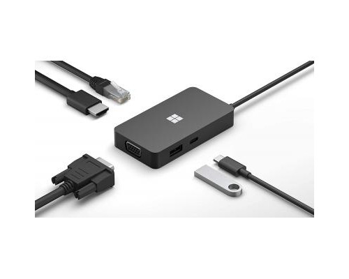Порт-репликатор Microsoft USB-C® Travel Hub Black (SWV-00010)