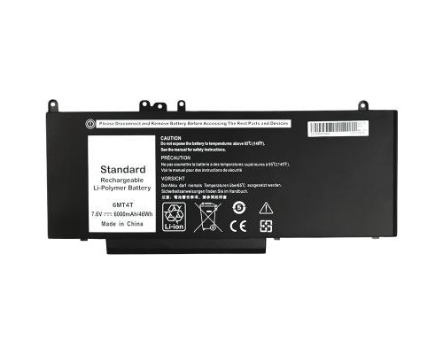 Аккумулятор для ноутбука DELL Inspiron 14 5000 Series (6MT4T) 7.6V 6000mAh PowerPlant (NB441242)