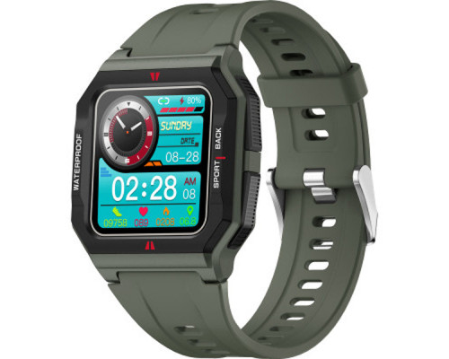 Смарт-часы Gelius Pro GP-SW006 (Old School) (IPX7) Green (00000086359)