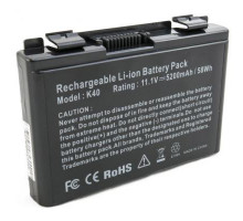 Аккумулятор для ноутбука Asus K40 (A32-F82) 5200 mAh Extradigital (BNA3927)