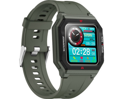Смарт-часы Gelius Pro GP-SW006 (Old School) (IPX7) Green (00000086359)