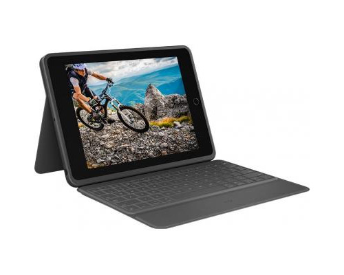 Чехол для планшета Logitech Rugged Folio - GRAPHITE - RUS - INTNL - OTHERS (L920-009619)