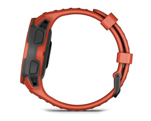 Смарт-часы Garmin Instinct Solar, Flame Red (010-02293-20)