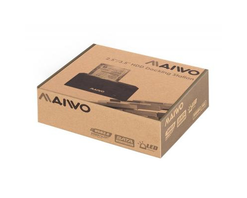 Док-станция Maiwo HDD 2.5"/3.5" SATA/SSD USB 3.0 (K308P)