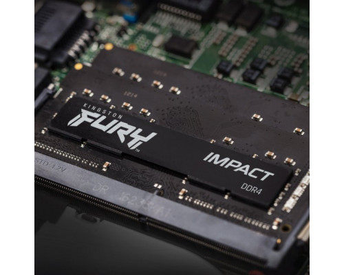 Модуль памяти для ноутбука SoDIMM DDR4 16GB 2666 MHz FURY Impact HyperX (Kingston Fury) (KF426S16IB/16)