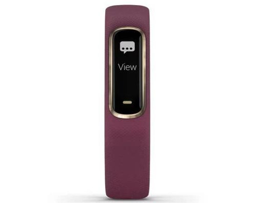 Фитнес браслет Garmin vivosmart 4, Merlot/Rose Gold, S/M (010-01995-21)
