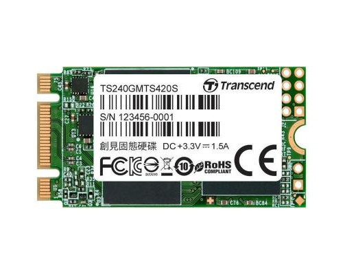 Накопитель SSD M.2 2242 240GB Transcend (TS240GMTS420S)