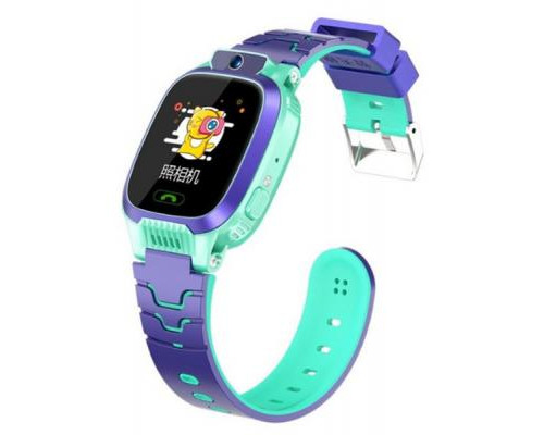 Смарт-часы EXTRADIGITAL WTC02 Green / Purple Kids smart watch-phone (ESW2302)