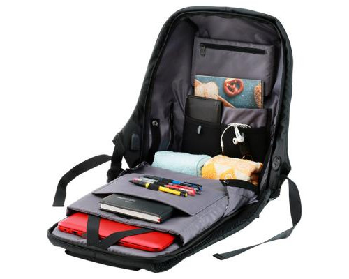 Рюкзак для ноутбука CANYON 15.6" BP-9 Anti-theft backpack, Black/Grey (CNS-CBP5BG9)