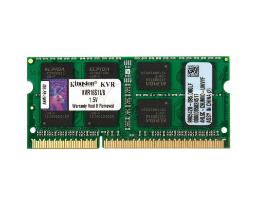 Модуль памяти для ноутбука SoDIMM DDR3 8GB 1600 MHz Kingston (KVR16S11/8WP)