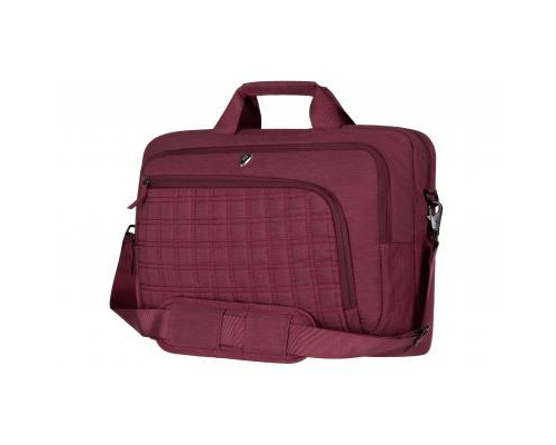 Сумка для ноутбука 2E 16" CrossSquares, Burgundy (2E-CBN9198BG)