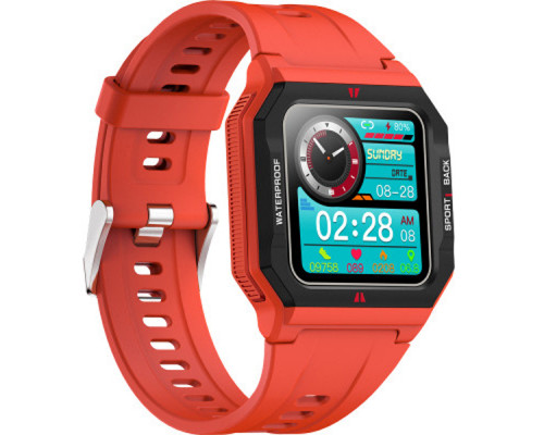Смарт-часы Gelius Pro GP-SW006 (Old School) (IPX7) Red (00000086358)