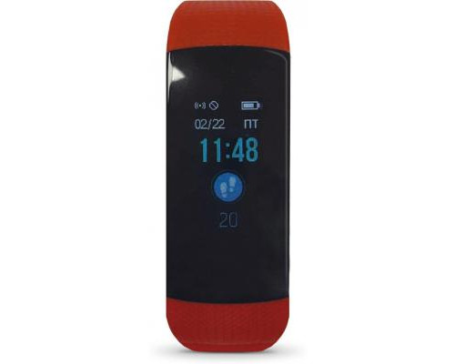 Фитнес браслет Havit HV-H1108A, Bluetooth, red