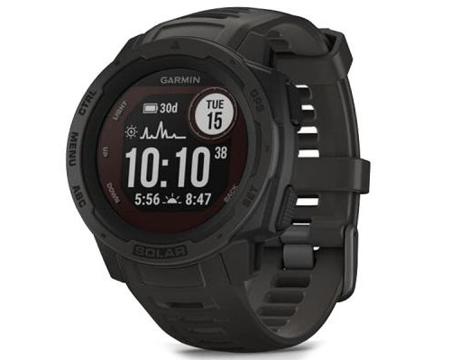 Смарт-часы Garmin Instinct Solar, Graphite (010-02293-00)