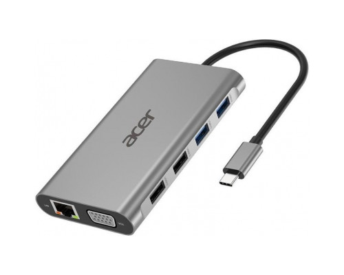 Порт-репликатор Acer 11in1 Type C dongle USB3.0, USB2.0, HDMI, USB-C PD ... (HP.DSCAB.010)