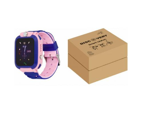 Смарт-часы Discovery D2000 THERMO pink Детские смарт часы-телефон с термометром (dscD200thp)