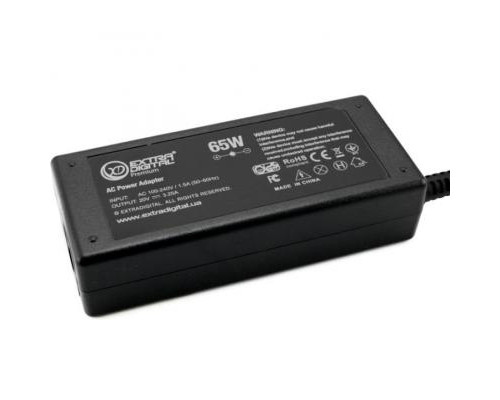 Блок питания к ноутбуку EXTRADIGITAL Lenovo 20V, 3.25A, 65W (4.0x1.7) (PSL3869)
