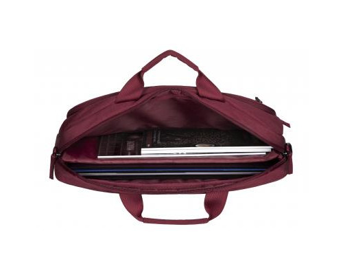 Сумка для ноутбука 2E 16" CrossSquares, Burgundy (2E-CBN9198BG)