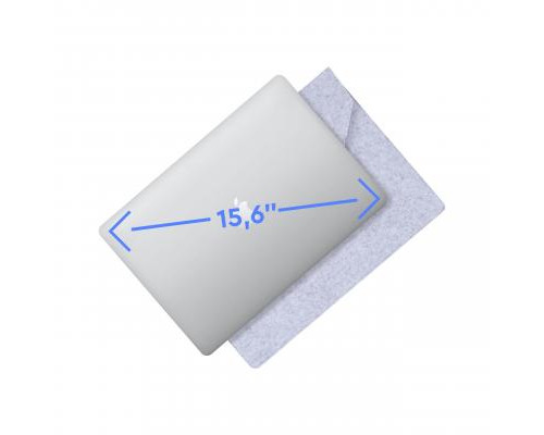 Чехол для ноутбука AirOn 15,6" Premium Grey (4822356710622)