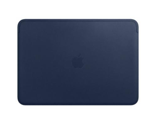 Чехол для ноутбука Apple 13" MacBook Pro, Leather Sleeve, Midnight Blue (MRQL2ZM/A)