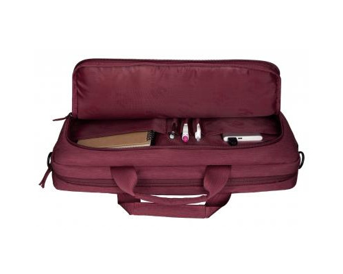 Сумка для ноутбука 2E 16" CrossSquares, Burgundy (2E-CBN9198BG)