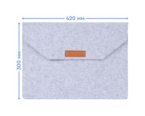 Чехол для ноутбука AirOn 15,6" Premium Grey (4822356710622)