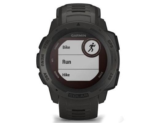 Смарт-часы Garmin Instinct Solar, Graphite (010-02293-00)