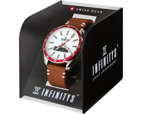 Смарт-часы ATRIX INFINITYS X10 45mm Swiss Classic Chrono Red-white Смарт-часы (swwpaii1sccrw)