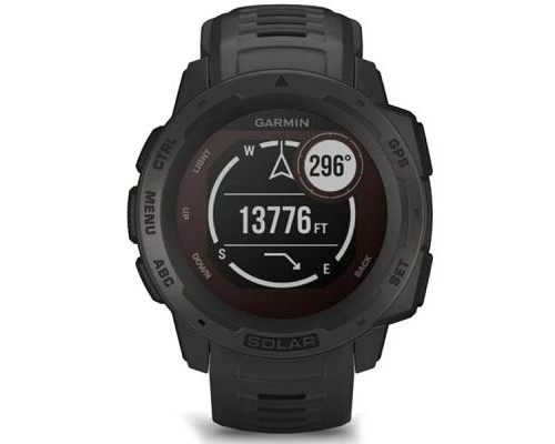 Смарт-часы Garmin Instinct Solar, Graphite (010-02293-00)