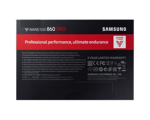 Накопитель SSD 2.5" 256GB Samsung (MZ-76P256BW)