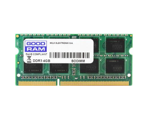 Модуль памяти для ноутбука SoDIMM DDR3 8GB 1600 MHz Goodram (GR1600S364L11/8G)