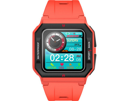 Смарт-часы Gelius Pro GP-SW006 (Old School) (IPX7) Red (00000086358)