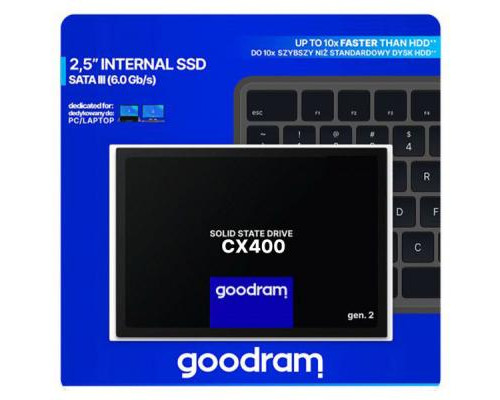 Накопитель SSD 2.5" 512GB GOODRAM (SSDPR-CX400-512-G2)