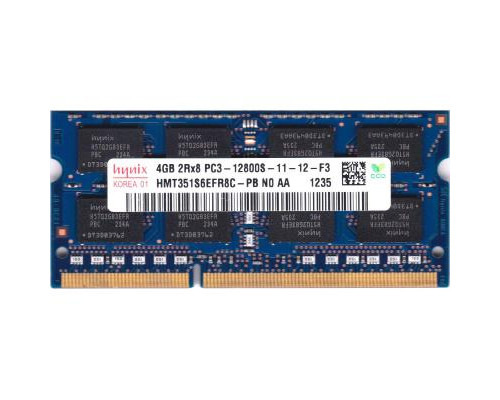 Модуль памяти для ноутбука SoDIMM DDR3 4GB 1600 MHz Hynix (HMT351S6EFR8C-PB)