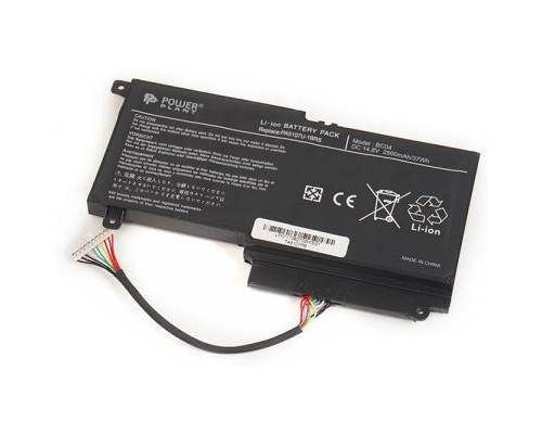 Аккумулятор для ноутбука TOSHIBA Satellite L55 (PA5107U-1BRS, TA5107P9) 14.8V 2500mAh PowerPlant (NB510221)