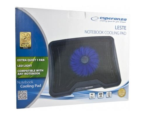 Подставка для ноутбука Esperanza Leste Notebook Cooling Pad all types (EA143)